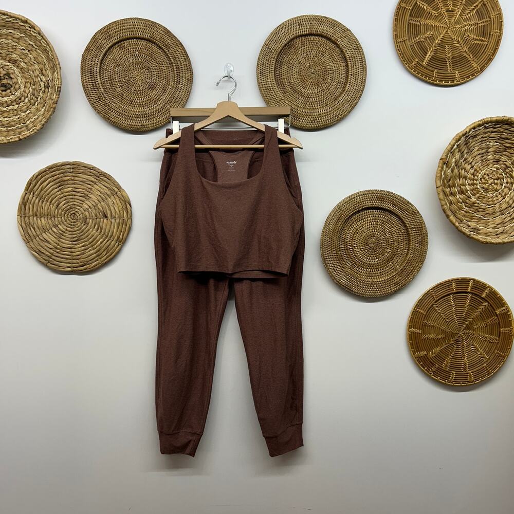 Bundle Old Navy Active Cloud+ Brown Matching 4 Pi… - image 1